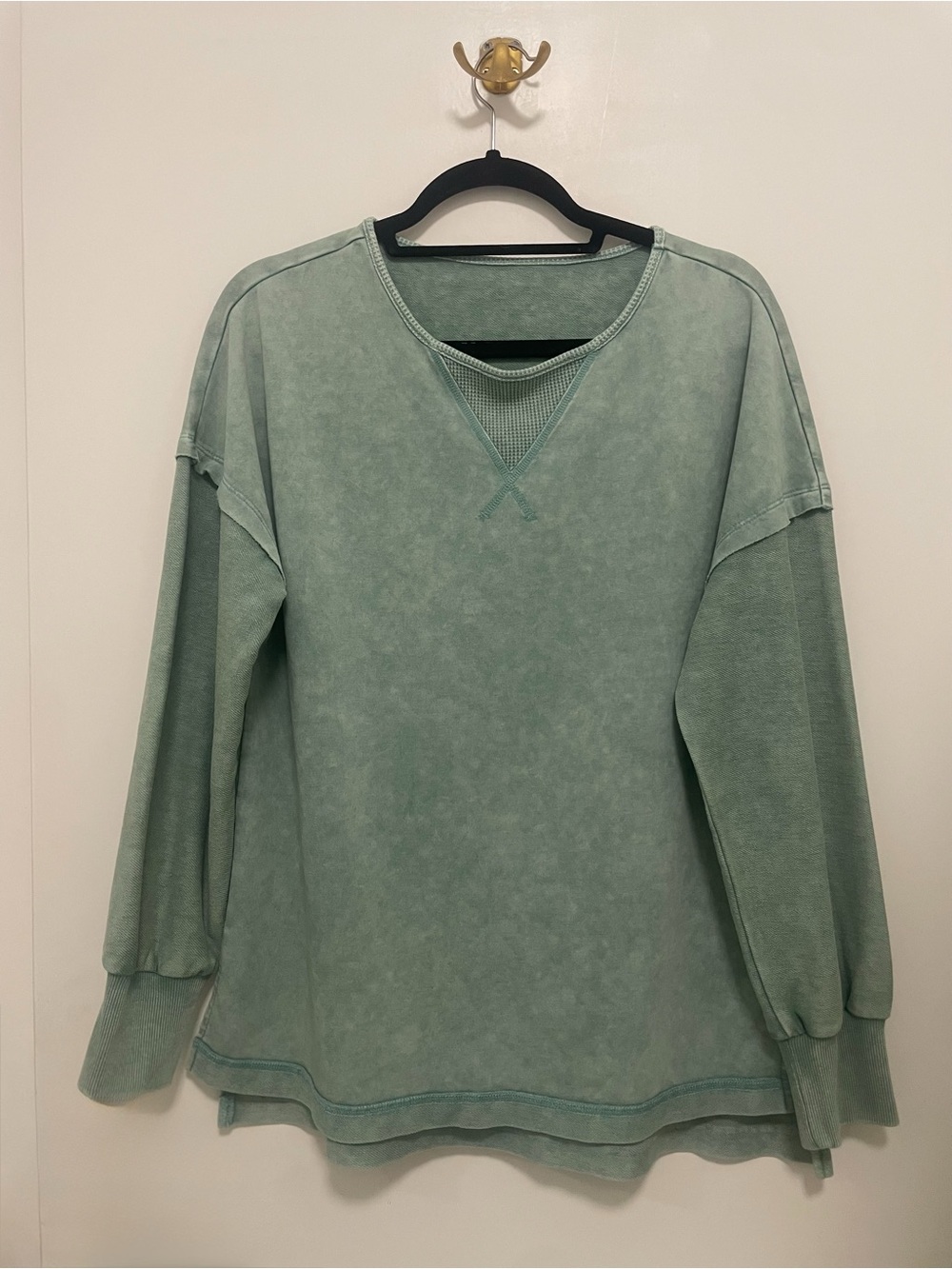 Sage Green Crewneck Sweater
